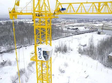 Башенный кран КБ-415 нижнеповоротный
