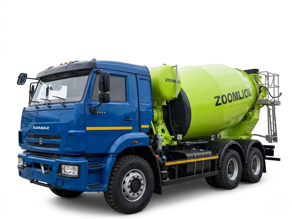 Автобетоносмеситель Zoomlon 9JBQ на шасси Камаза