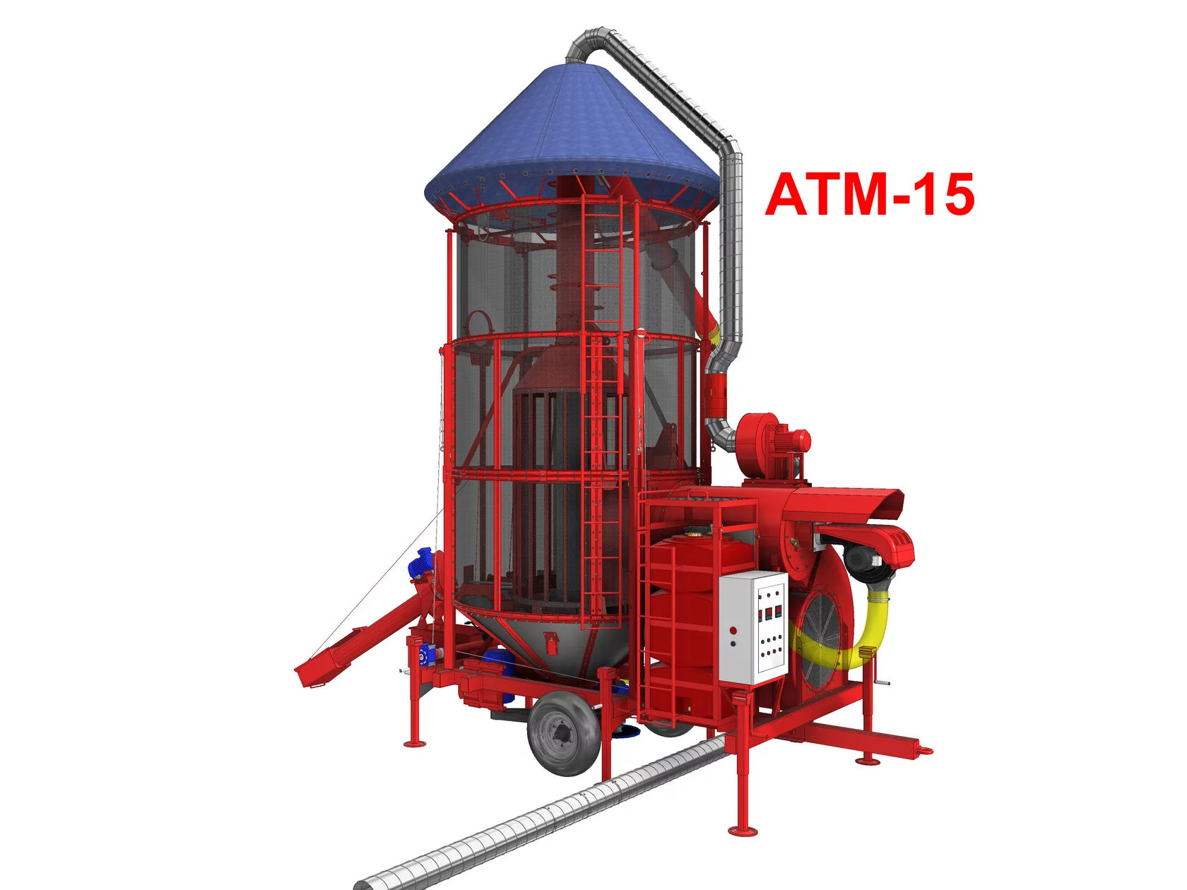 Мобильная зерносушилка АТМ-15